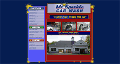 Desktop Screenshot of mrsparklecarwash.com